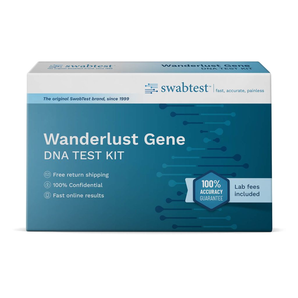 swabtest wanderlust gene test